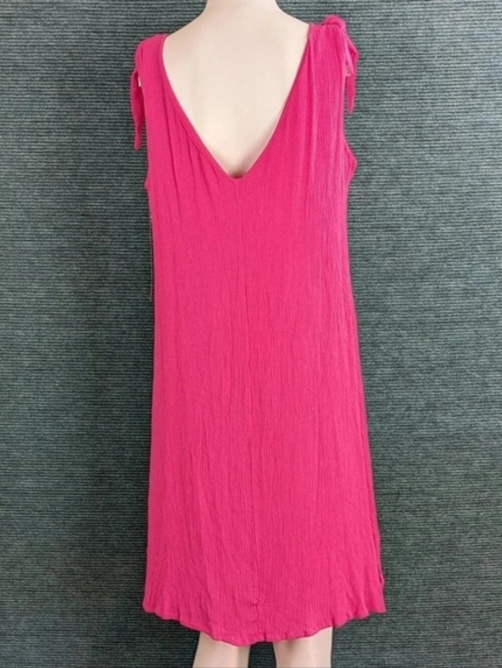 Nina Leonard Summer Swing Dress, "Dragonfruit" NWT - Picture 5 of 12
